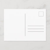 Liefde Is Geduldig Uitstel Van De Bruiloft Aankondigingskaart (Achterkant)