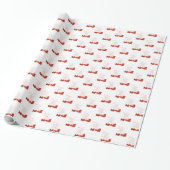Liefde is Geduldige Rode Roos Cadeaupapier (Uitgerold)