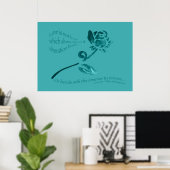 Liefde is geen liefde... poster (Thuiskantoor)