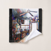 Liefde is geen muur, het is een brug bad handdoek (Wasdoekje)