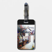 Liefde is geen muur, het is een brug bagagelabel (Achterkant verticaal)