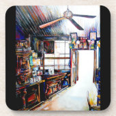 Liefde is geen muur, het is een brug bier onderzetter (Voorkant)