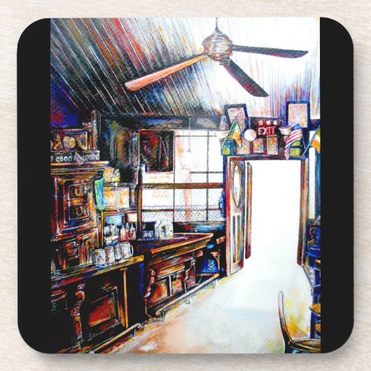 Liefde is geen muur, het is een brug bier onderzetter (Voorkant)