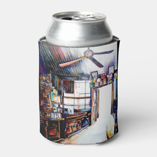 Liefde is geen muur, het is een brug blikjeskoeler (Blikje Voorkant)