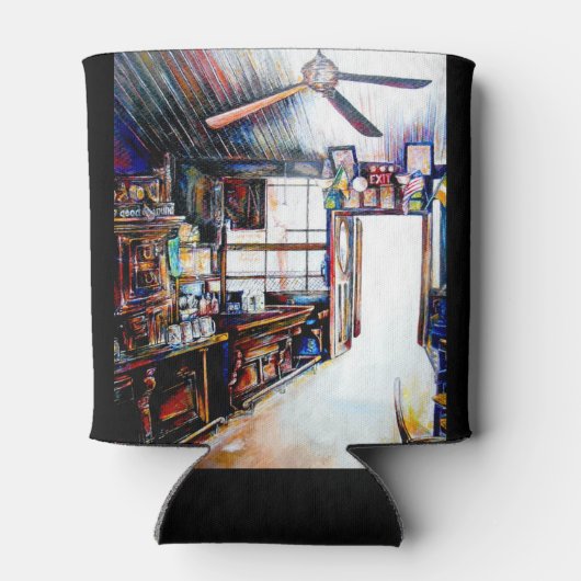 Liefde is geen muur, het is een brug blikjeskoeler (Achterkant)