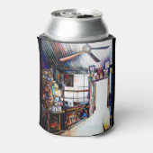 Liefde is geen muur, het is een brug blikjeskoeler (Blikje Achterkant)