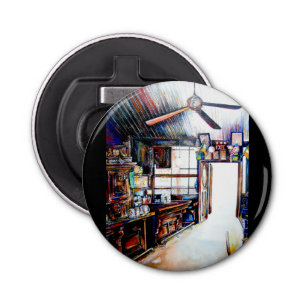 Liefde is geen muur, het is een brug button flesopener