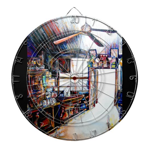 Liefde is geen muur, het is een brug dartbord (Voorkant)