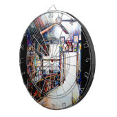 Liefde is geen muur, het is een brug dartbord (Voorkant Rechts)