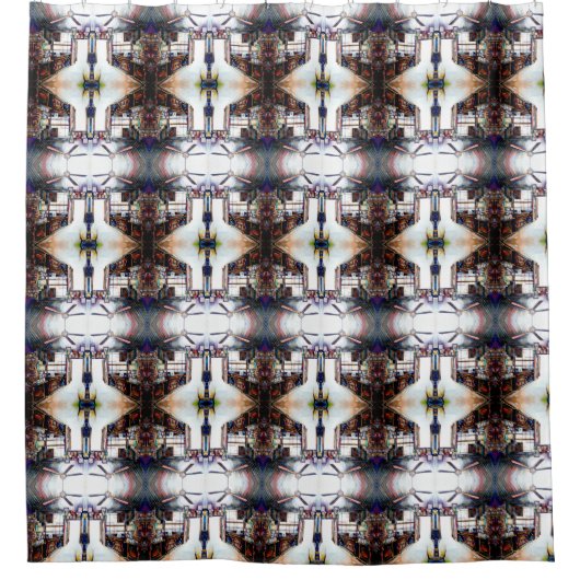 Liefde is geen muur, het is een brug douchegordijn (Voorkant)