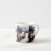 Liefde is geen muur, het is een brug espresso kop (Voorkant rechts)