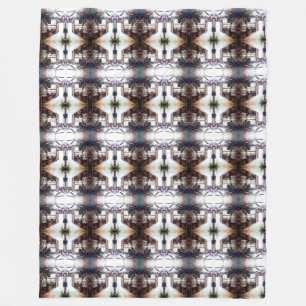 Liefde is geen muur, het is een brug fleece deken