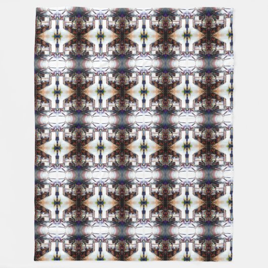 Liefde is geen muur, het is een brug fleece deken (Voorkant)