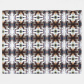 Liefde is geen muur, het is een brug fleece deken (Voorkant (Horizontaal))