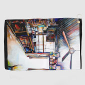 Liefde is geen muur, het is een brug golfhanddoek (Horizontaal)