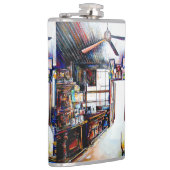 Liefde is geen muur, het is een brug heupfles (Rechts)