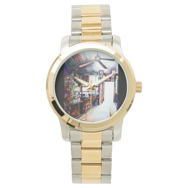 Liefde is geen muur, het is een brug horloge (Voorkant)