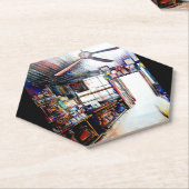 Liefde is geen muur, het is een brug kartonnen onderzetters (Schuin)