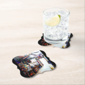 Liefde is geen muur, het is een brug kartonnen onderzetters (Insitu)