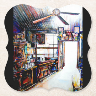 Liefde is geen muur, het is een brug kartonnen onderzetters