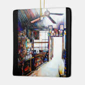 Liefde is geen muur, het is een brug keramisch ornament (Links)