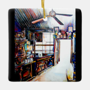 Liefde is geen muur, het is een brug keramisch ornament