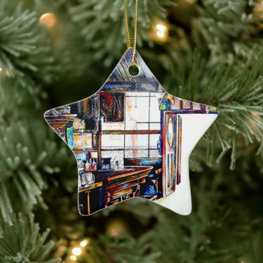 Liefde is geen muur, het is een brug keramisch ornament (Boom)