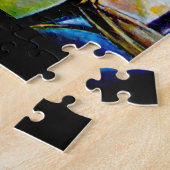 Liefde is geen muur, het is een brug legpuzzel (Zijkant)