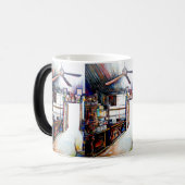 Liefde is geen muur, het is een brug magische mok (Voorkant links)