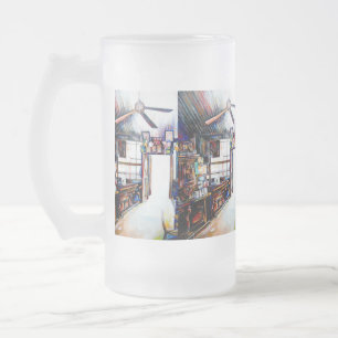 Liefde is geen muur, het is een brug matglas bierpul