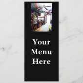 Liefde is geen muur, het is een brug menu (Voorkant)