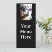 Liefde is geen muur, het is een brug menu (Staand voorkant)