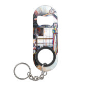 Liefde is geen muur, het is een brug mini flessenopener (Voorkant)