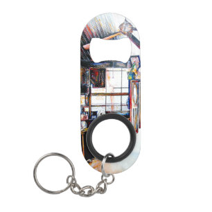 Liefde is geen muur, het is een brug mini flessenopener