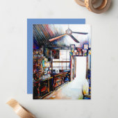 Liefde is geen muur, het is een brug notitiekaartje (Voorkant / Achterkant in situ)