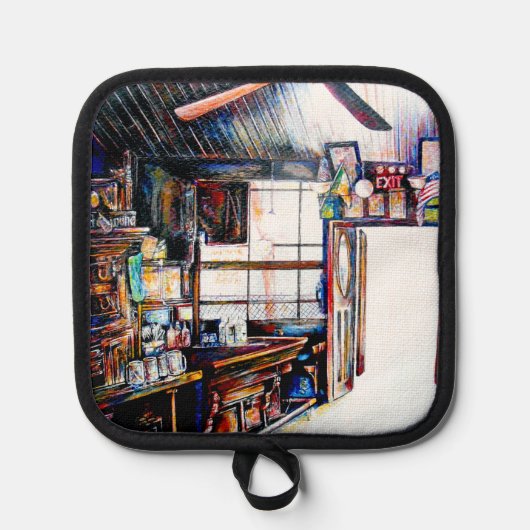 Liefde is geen muur, het is een brug pannenlap (Voorkant)