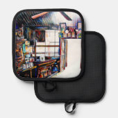 Liefde is geen muur, het is een brug pannenlap (Voorkant / Achterkant)