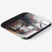 Liefde is geen muur, het is een brug papieren bordje (Gebogen)