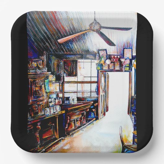 Liefde is geen muur, het is een brug papieren bordje (Voorkant)