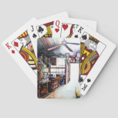 Liefde is geen muur, het is een brug pokerkaarten (Achterkant)