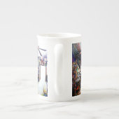 Liefde is geen muur, het is een brug porselein kop (Achterkant)