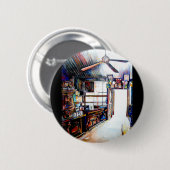Liefde is geen muur, het is een brug ronde button 5,7 cm (Voorkant /achterkant)