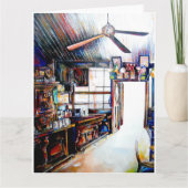 "Liefde is geen muur, het is een brug" Schilderen  Kaart (Voorkant)