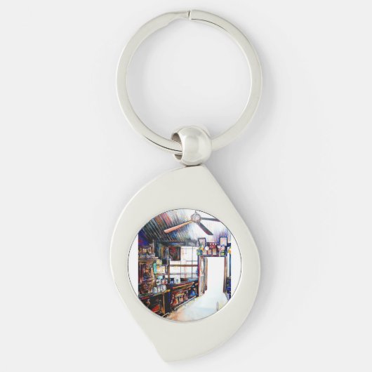 Liefde is geen muur, het is een brug sleutelhanger (Voorkant)