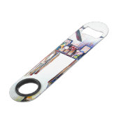 Liefde is geen muur, het is een brug speed flessenopener (Achterkant Gekanteld)