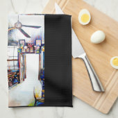 Liefde is geen muur, het is een brug theedoek (Quarter Fold)