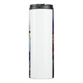 Liefde is geen muur, het is een brug thermosbeker (Achterkant)