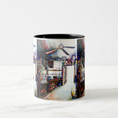 Liefde is geen muur, het is een brug tweekleurige koffiemok (Center)