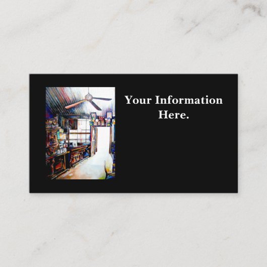 Liefde is geen muur, het is een brug visitekaartje (Voorkant)