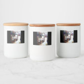 Liefde is geen muur, het is een brug voedselcontainer etiket (Flessen)